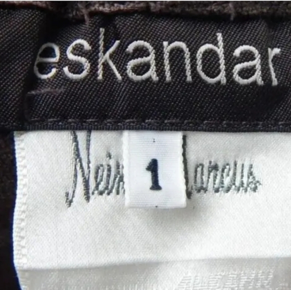 Eskandar Linen Pull On Pants - Picture 2 of 3